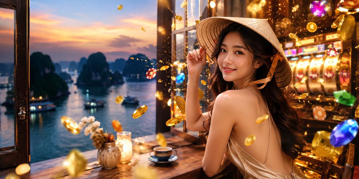 Trò chơi slot lấy cảm hứng từ vịnh Hạ Long và văn hóa Việt Nam